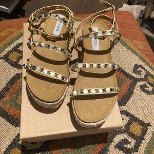 Steve Madden Wedges with ankle straps